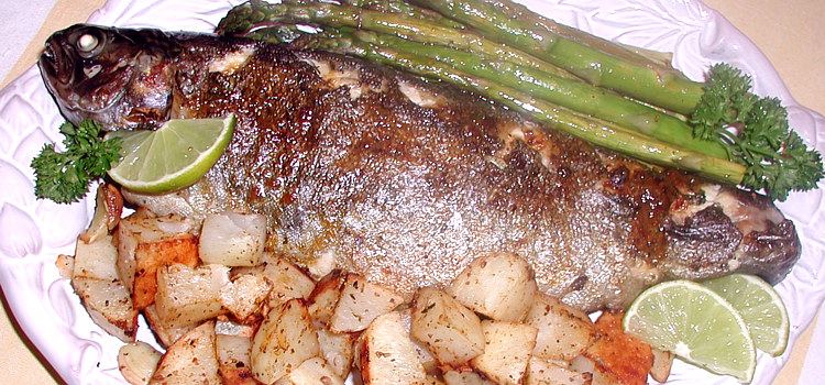 Baked Trout